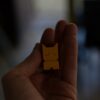 Small Yellow 3D Printed CaliCat