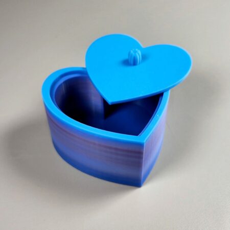 3D‑Printed Valentine Sweetheart Heart Box