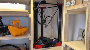 Monster Kossel at 3d ETPlus