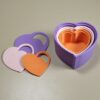 Scatole a cuore impilabili stampate in 3D