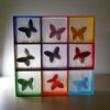 Suspended Butterfly Art - 3D Printed Illusion Frame Decor